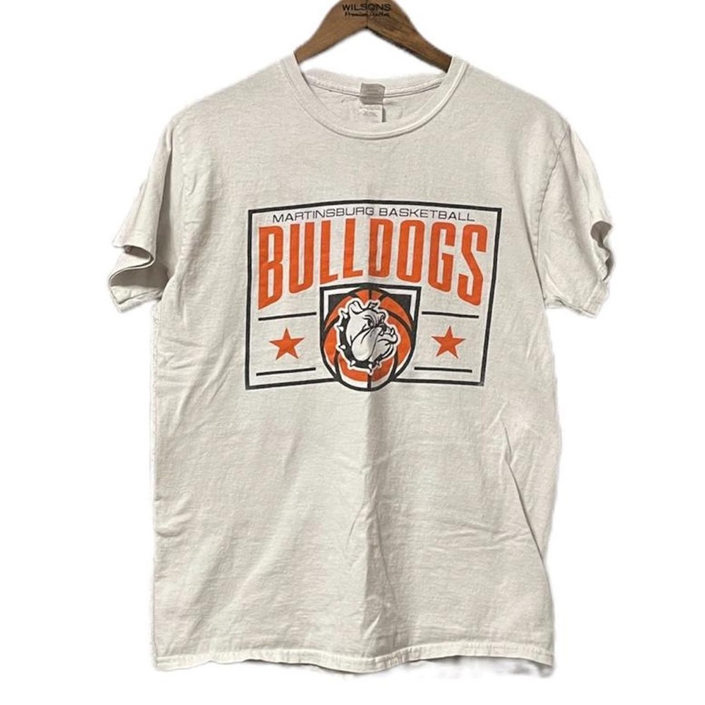 Martinsburg Bulldog Basketball Crewneck Short Sleeve School sports T-shirt